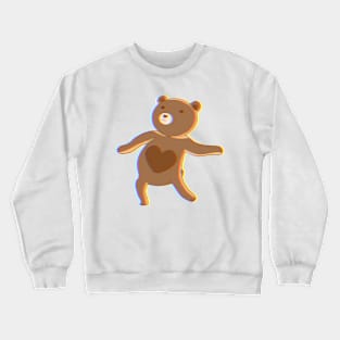 Brown dancing bears Crewneck Sweatshirt